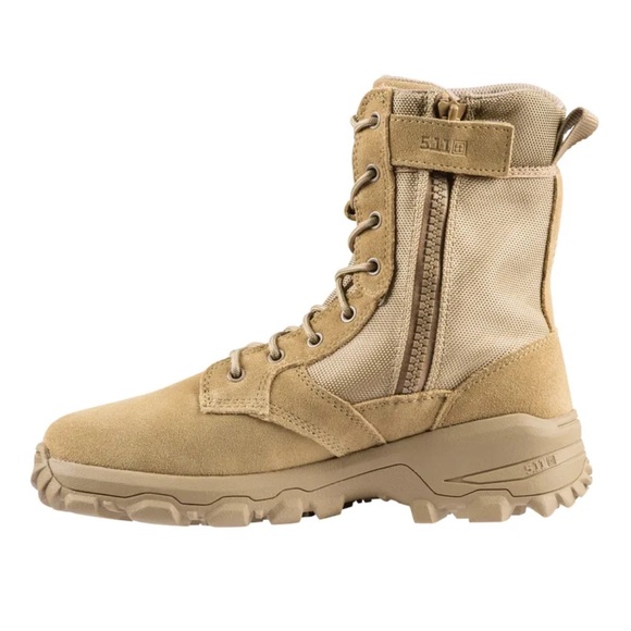 NIB 5.11 Men’s Tactical Speed 3.0 Coyote Side-Zip Boot w/Shoe Box - Picture 4 of 16